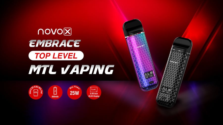 سحبة نوفو اكس كيت SMOK NOVO X 25W Pod System