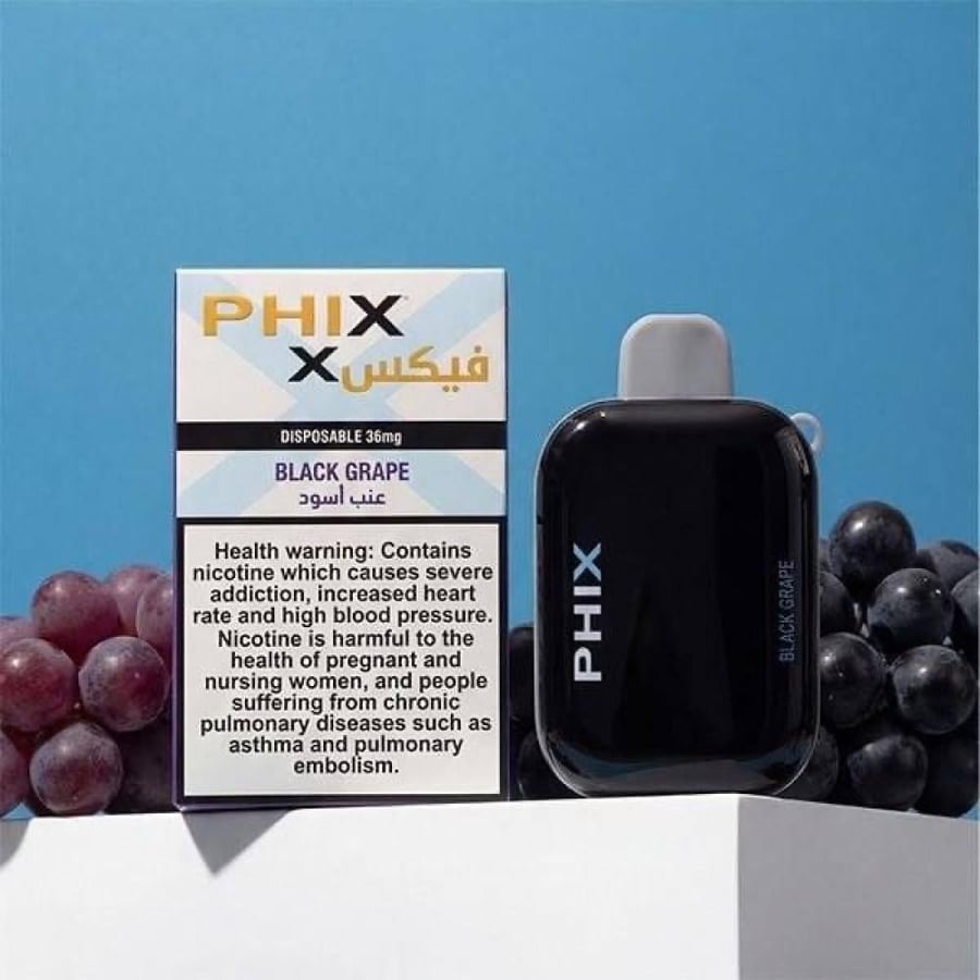 فيكس اكس 5000 - PHIX X 36mg (جميع النكهات)