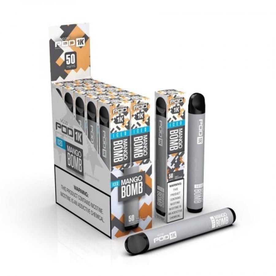 السحبة الجديدة الجاهزة من في قود 1000 سحبة VGOD - POD 1K DISPOSABLE DEVICE