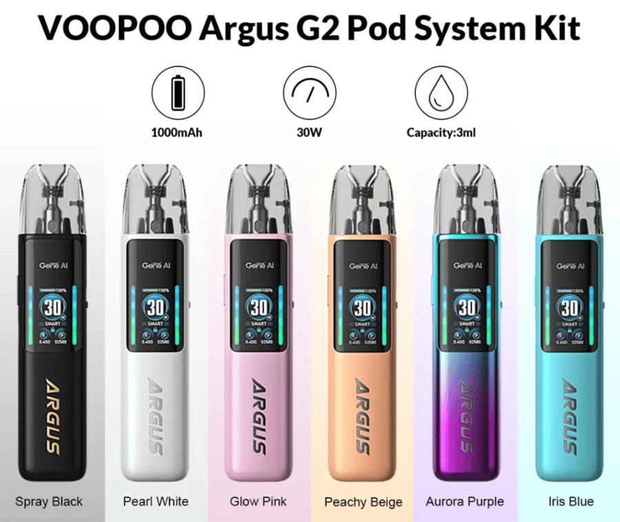 جهاز سحبة ارجوس جي 2 VooPoo Argus G2