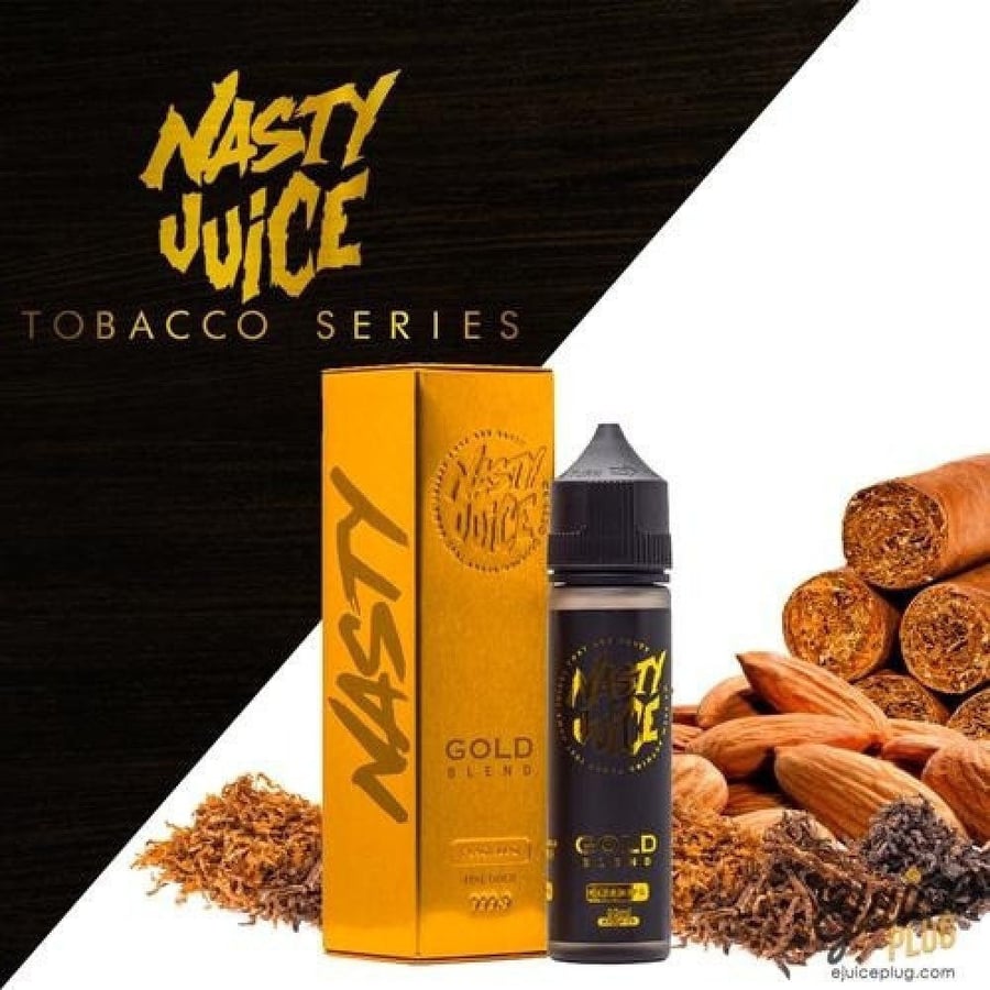 نكهة ناستي قولد بلاند سيجار - NASTY GOLD BLEND TOBACCO - 60ML