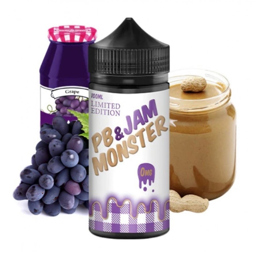 نكهة PB جام مونستر مربى العنب مع فول سوداني PB JAM MONSTER