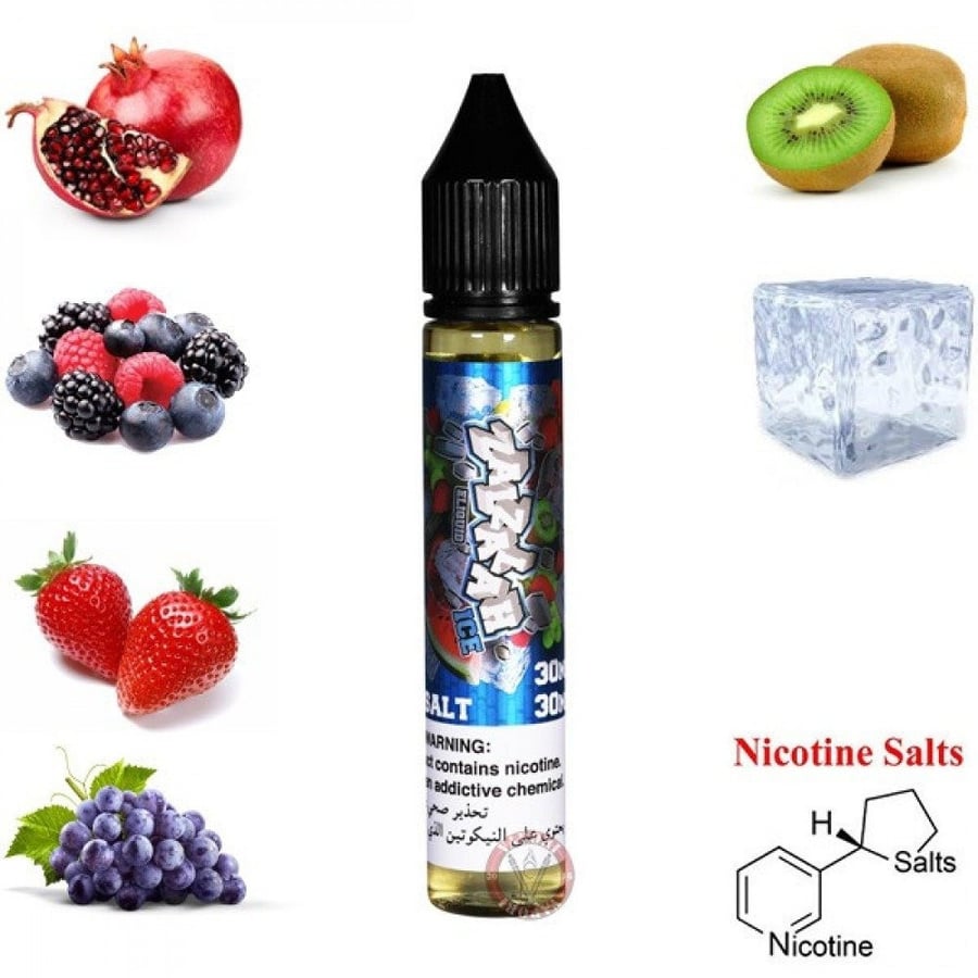 نكهة سولت زلزلة فواكه مشكله بارد Zalzalah ICE Salt