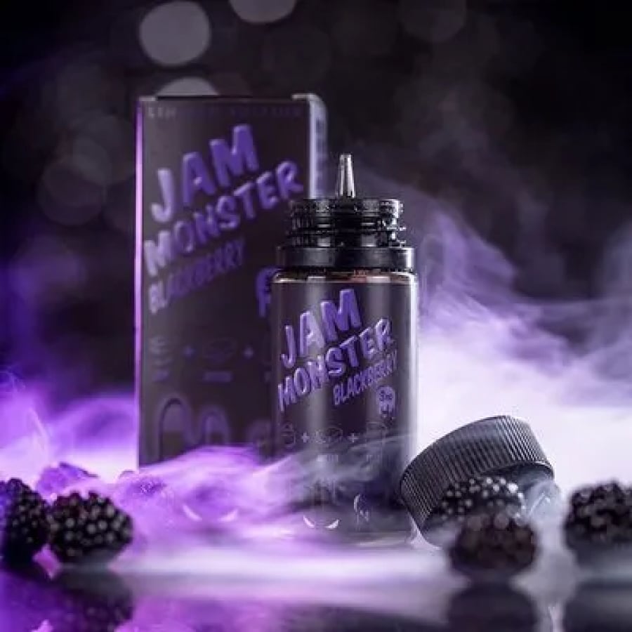 نكهة مربى التوت الاسود مع التوست و الزبدة JAM MONSTER BLCKBERRY