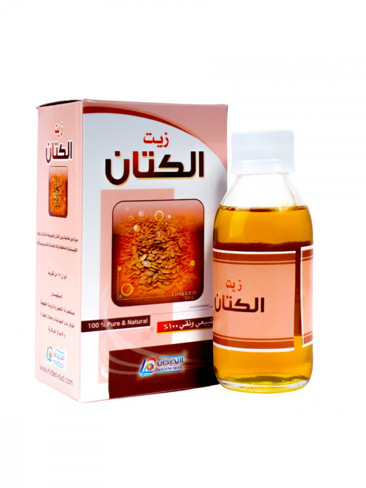 زيت الكتان من روض الخزامى للزيوت الطبيعية لحماية الشعر من التلف وتغذية