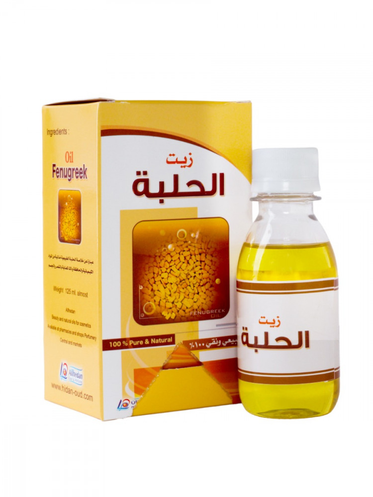 زيت الحلبة الطبيعي والنقي من روض الخزامى للزيوت الطبيعية