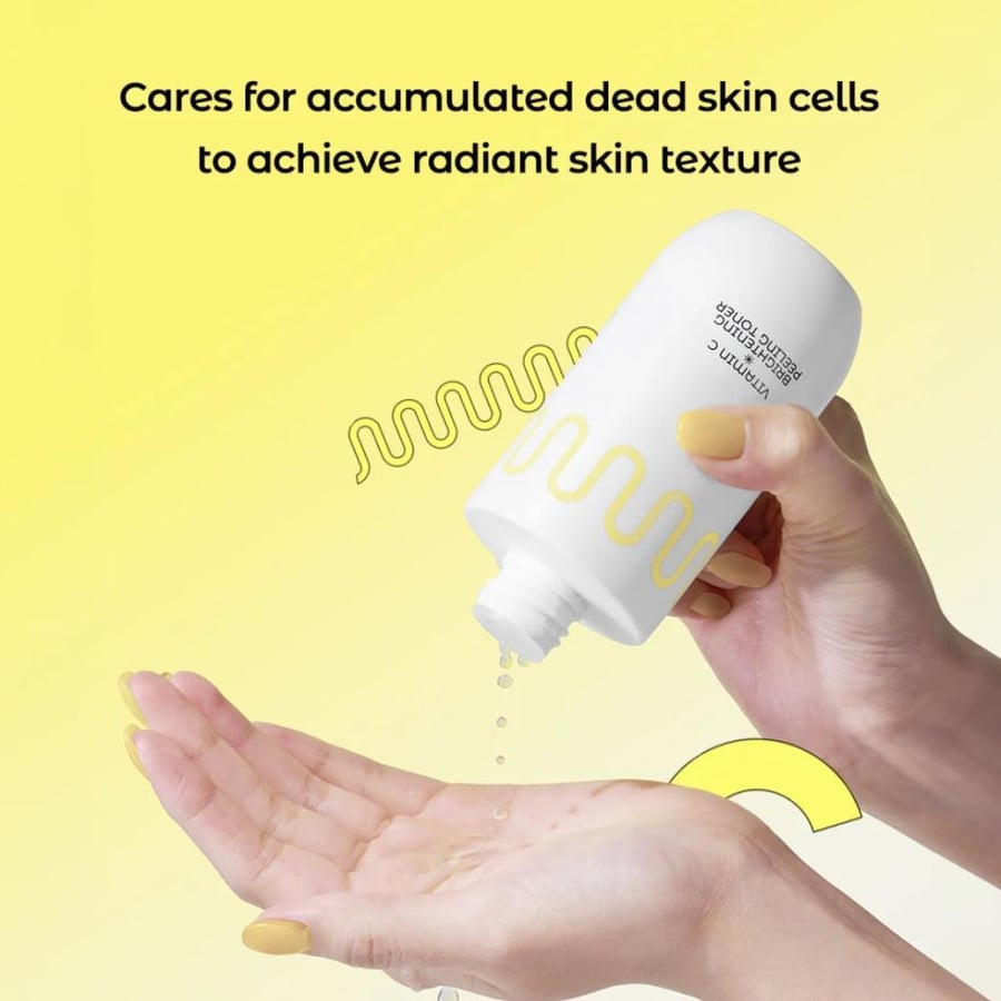 COMMONLABS - Vitamin C Brightening Peeling Toner  كومونلابس - تونر تقشير فيتامين C لتفتيح البشرة 200مل