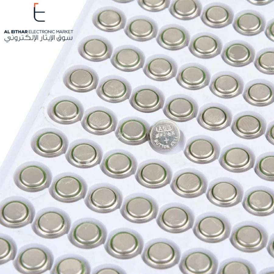 4 قطع بطارية دائرية صغيرة 4xPCS | AG3 LR41 Cell Button Battery