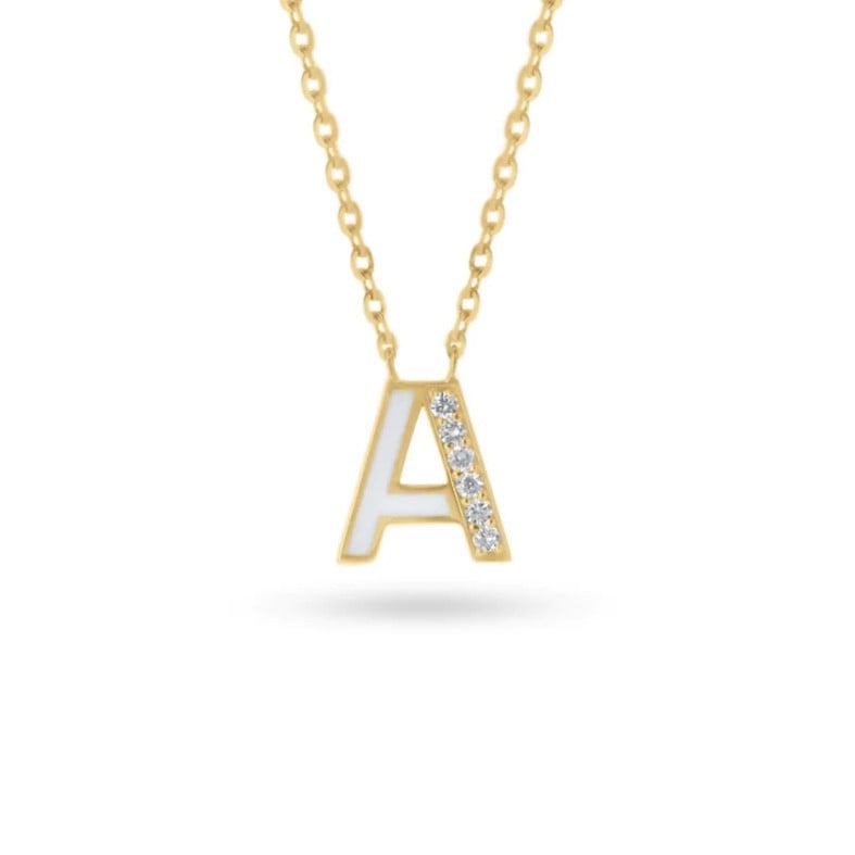 سلسال حرفك بالزركون والمينا