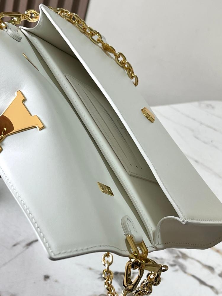 لوي فيتون WALLET ON CHAIN CAPUCINES مقاس 23cm