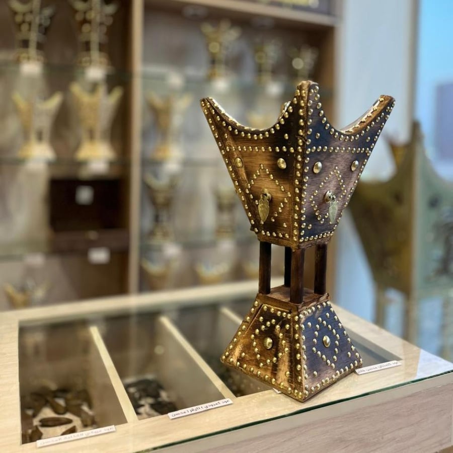 Blackash incense burner 50 cm ring