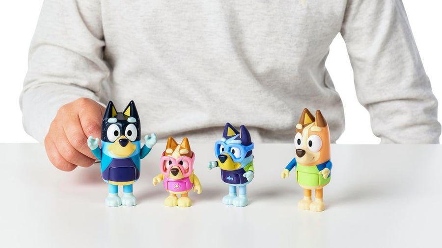 بلووي - يوم عائلي على الشاطئ (مجموعة من 4 قطع)