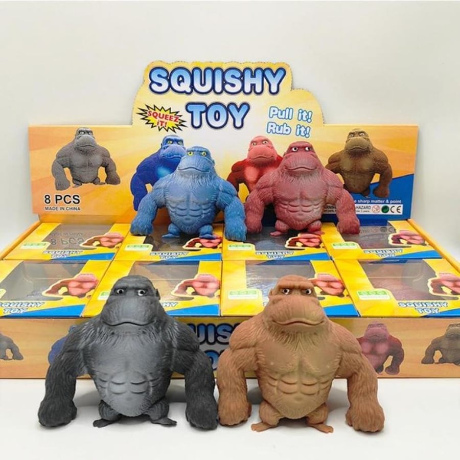 Gorilla Squishy Fidget Toy Anti-Stress Relief