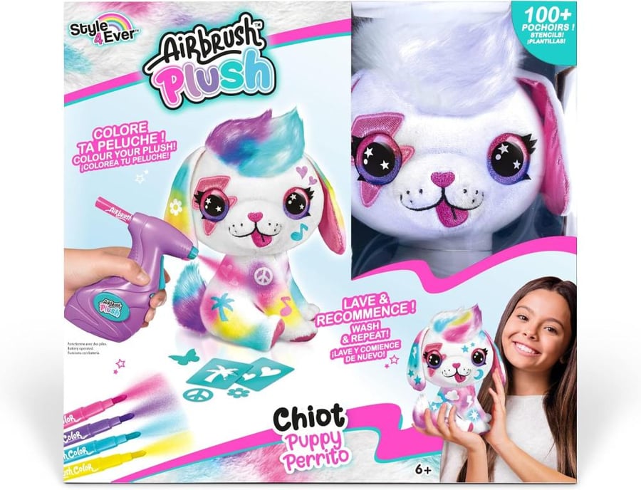 Airbrush Plush - Puppy