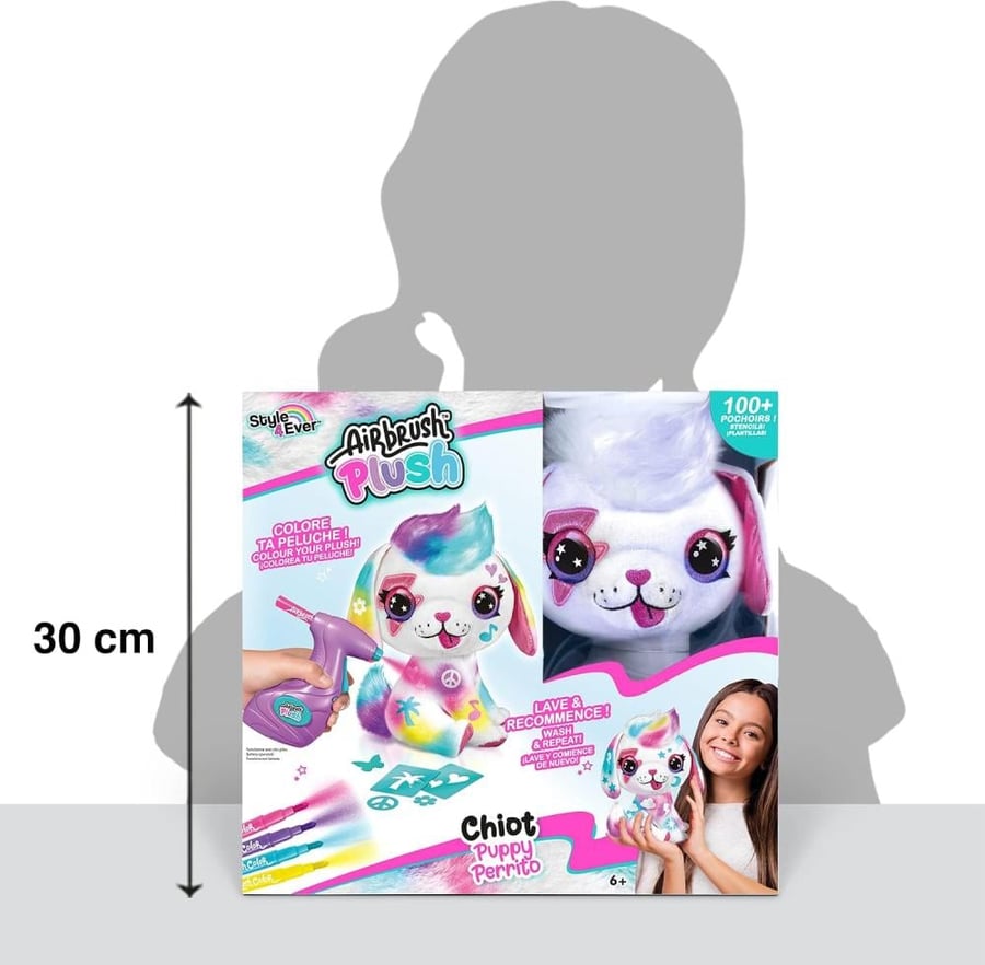 Airbrush Plush - Puppy