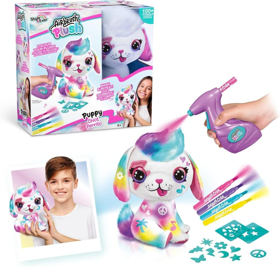 Airbrush Plush - Puppy