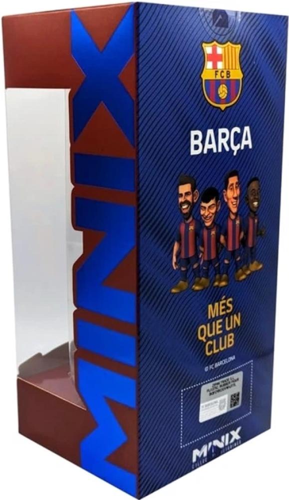 مجسم Minix القابل للاقتناء للاعب روبرت ليفاندوفسكي (نادي برشلونة)