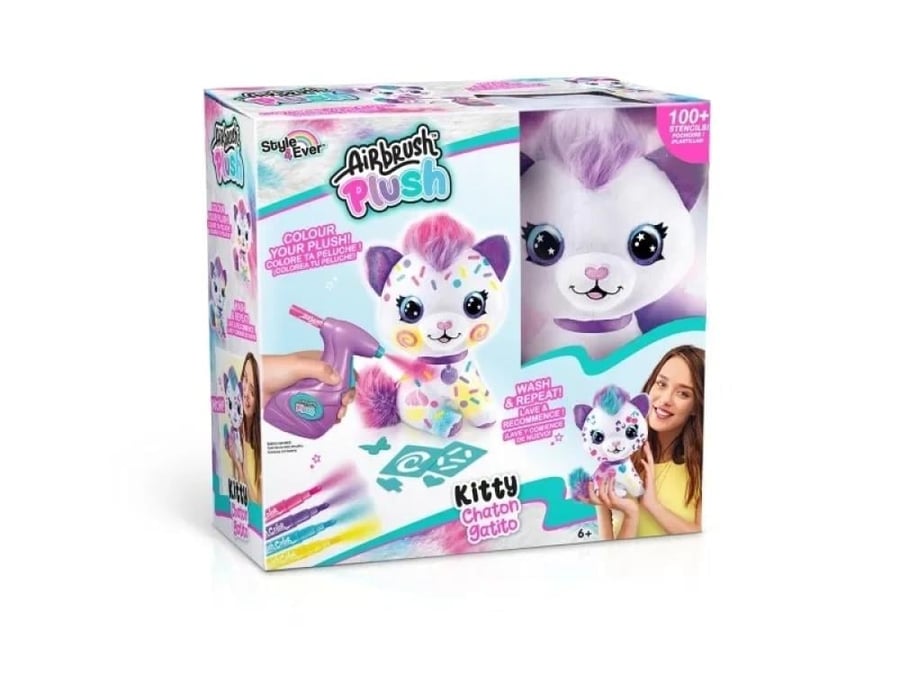 Airbrush Plush - Kitty