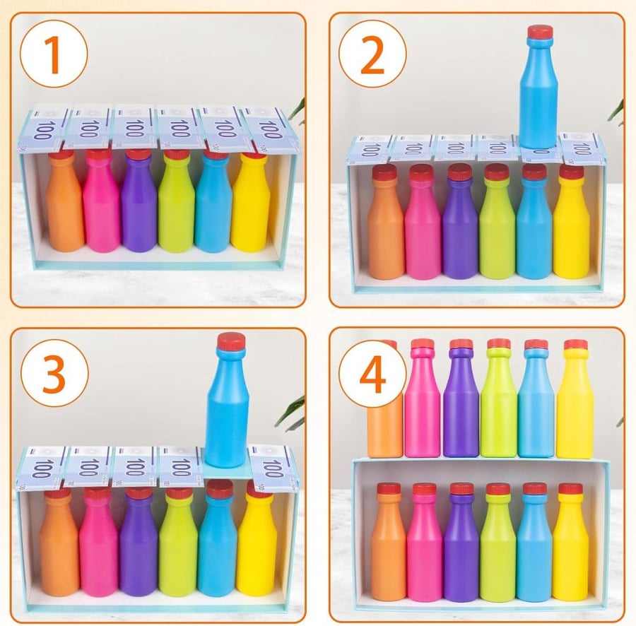لعبة مطابقة ألوان الزجاجات (Bottle Pairing)