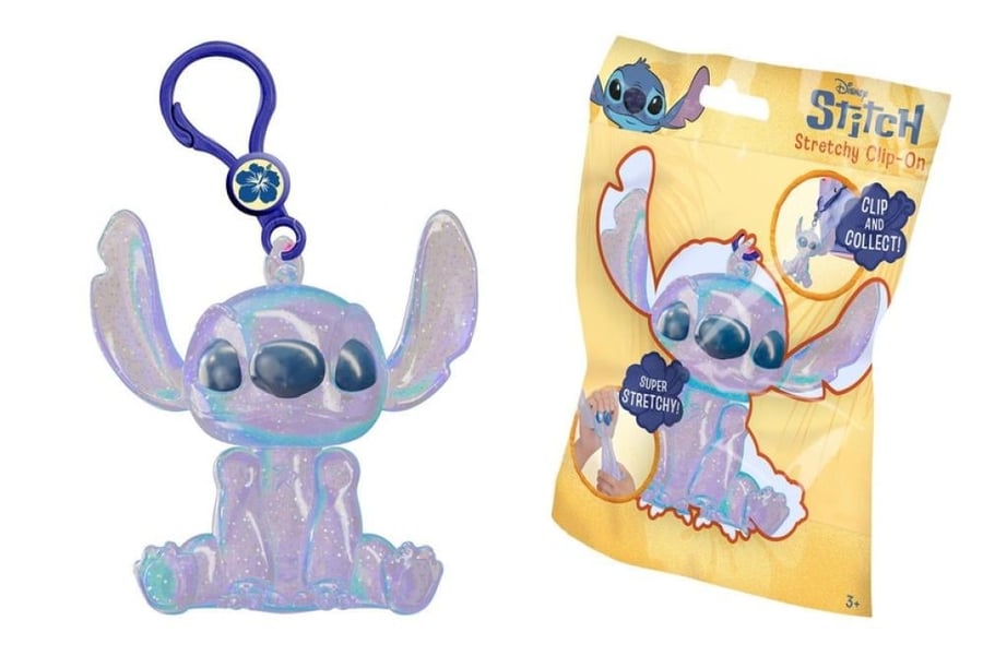 لعبة الاطفال مشبك ستتش مطاطي قابل للتمدد Eolo Toys Stitch Stry Clipon