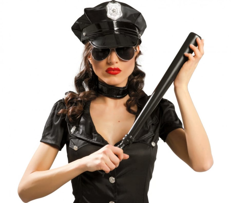 POLICE TRUNCHEON 51 CMS. (16672)