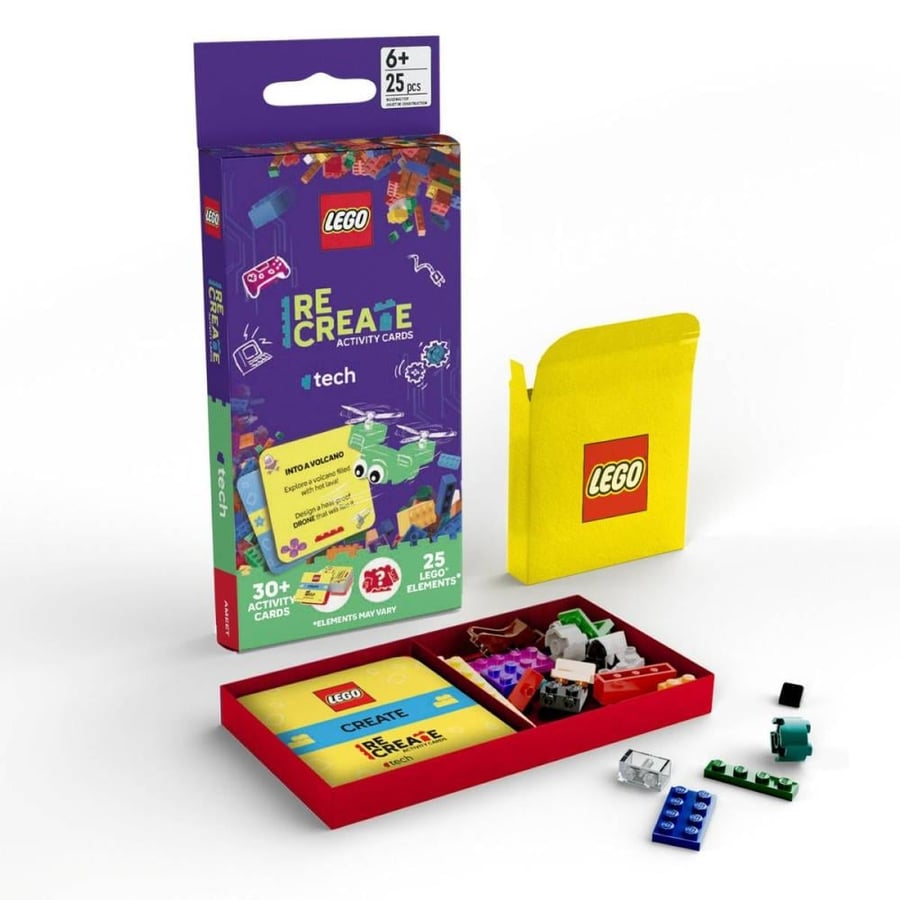 LEGO ليغو - بطاقات أنشطة "إعادة الابتكار"  (إصدار التكنولوجيا)