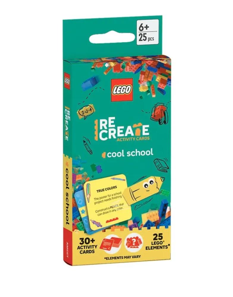 LEGO ليغو - بطاقات أنشطة "إعادة الابتكار" (المدرسة الممتعة)