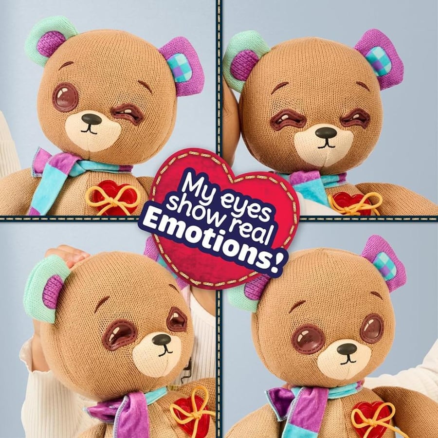 دب "ثريدي بير" (Thready Bear) - دمية دب مخملية (35 سم)