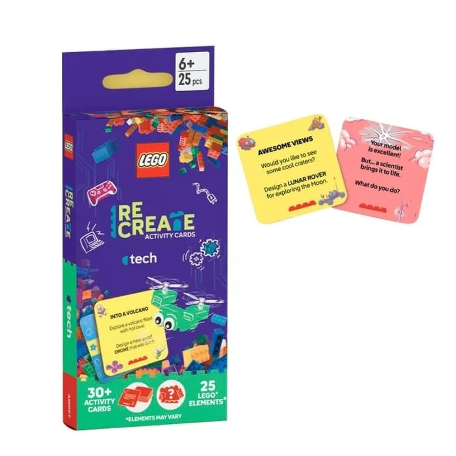 LEGO ليغو - بطاقات أنشطة "إعادة الابتكار"  (إصدار التكنولوجيا)
