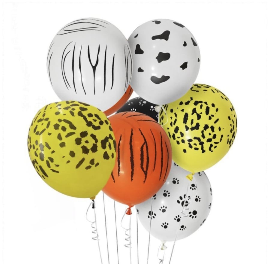 Latex animal balloons