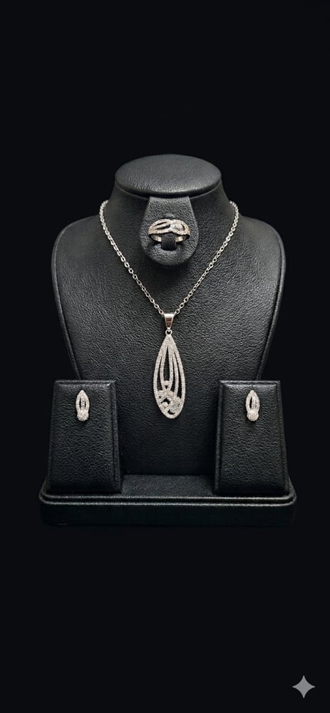 طقم مطلي ذهب