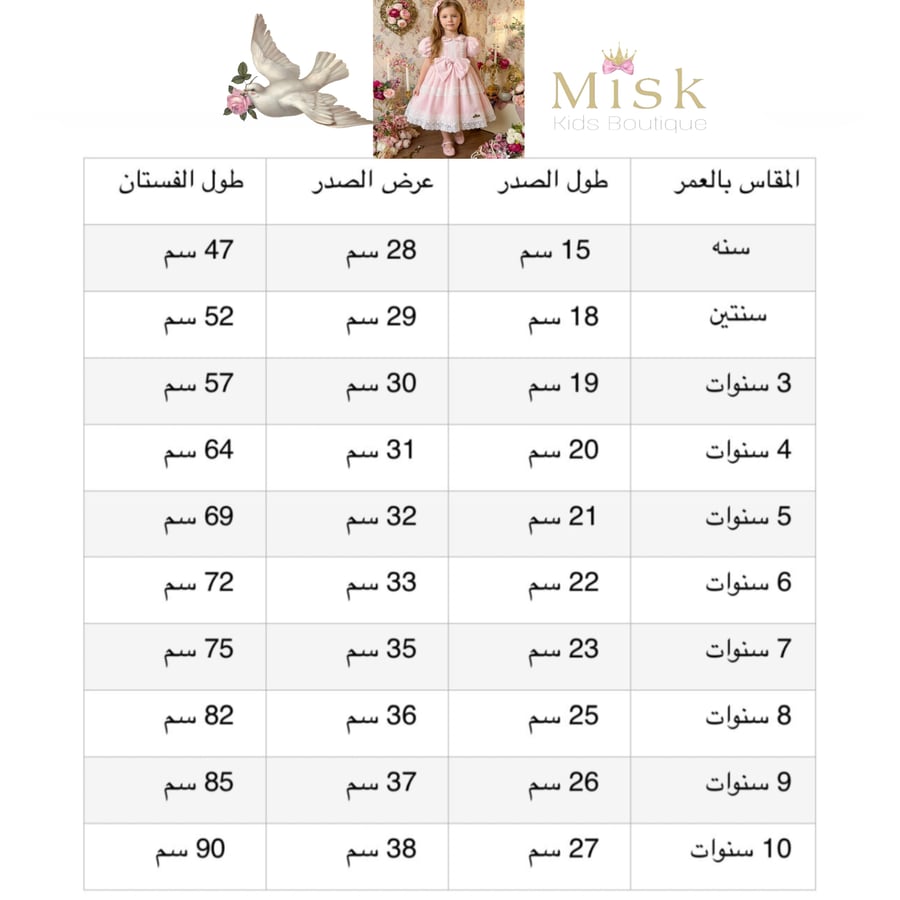 فستان اليكساندرا+ فيونكة الشعر