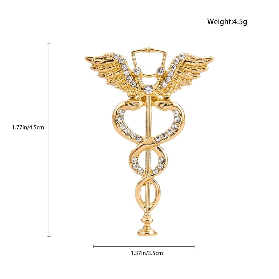 بروش الصولجان S12| Medical brooch