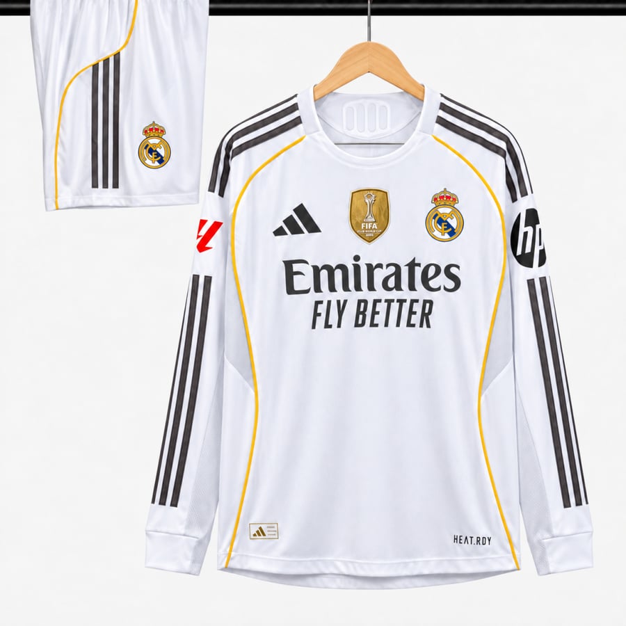 طقم ريال مدريد الاساسي كم طويل -2026