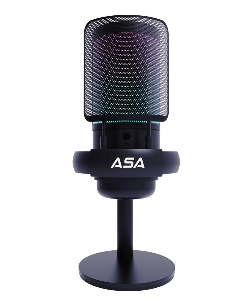 مايك قيمنق سكواد كاست من ASA - اسود