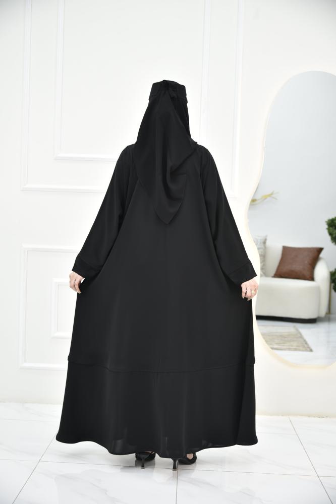 عبايه ساده  كلوش