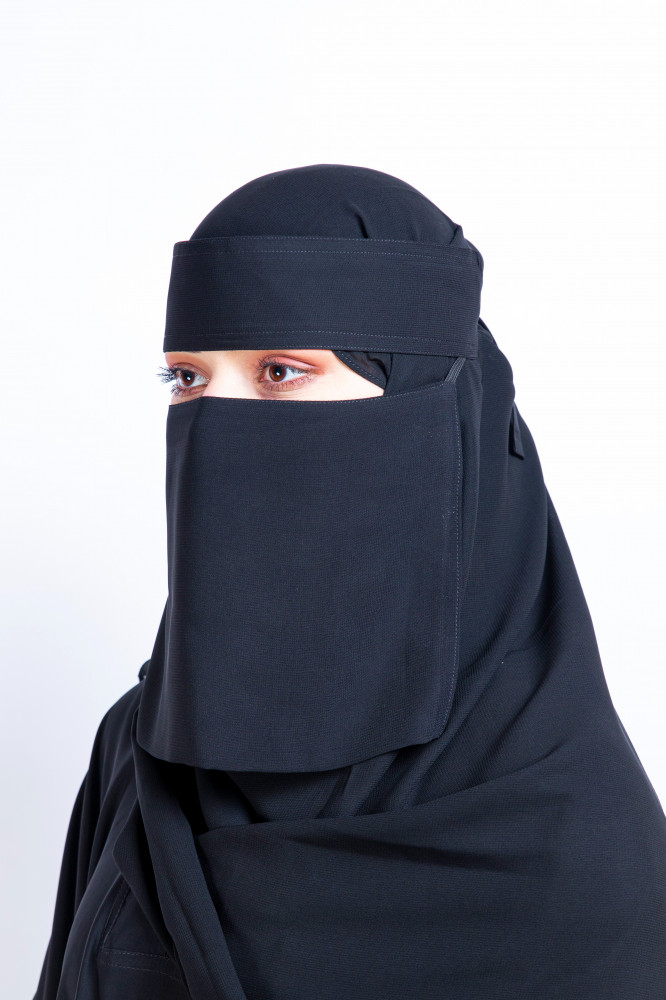 نقاب مطاط منكس قصير