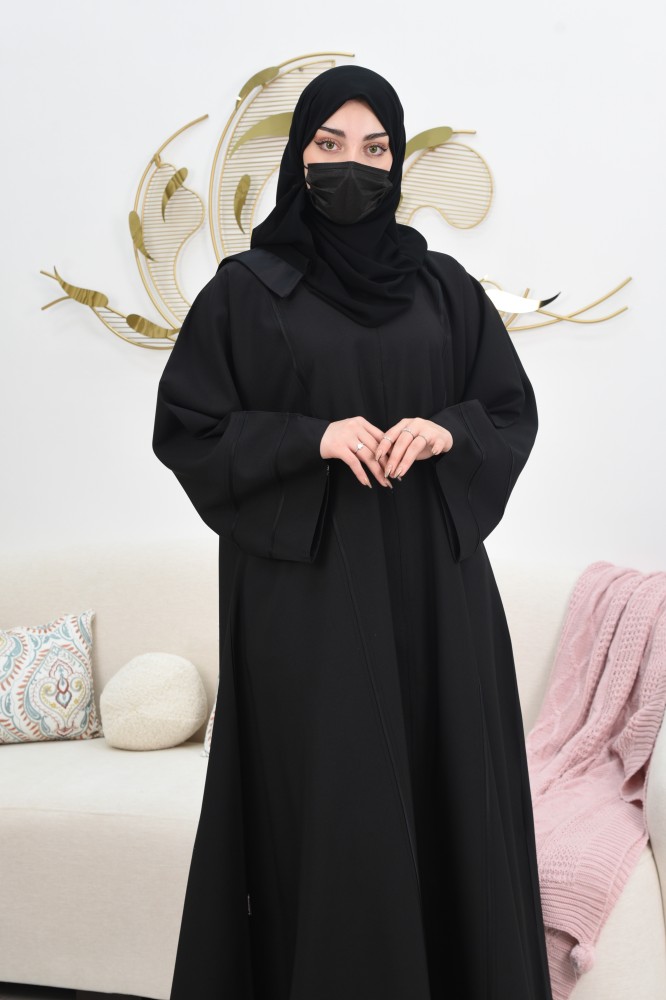 عباية اماراتي كم مطاط