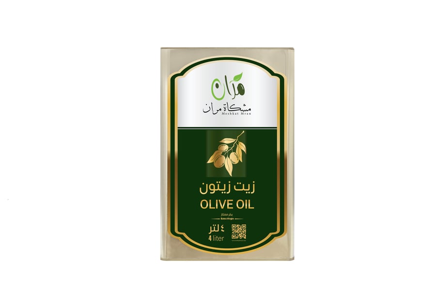 زيت زيتون طبيعي 100%  4 لتر