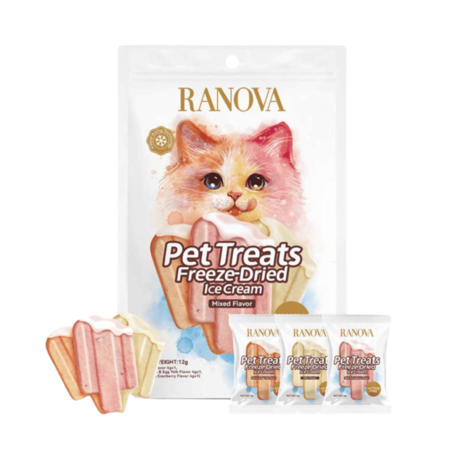 Ice cream reward Ranova freeze-dried 3 pieces with multiple flavors