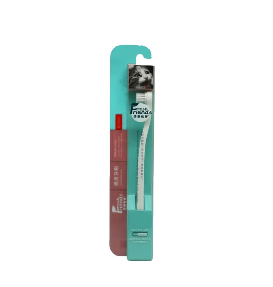Fresh Friends toothbrush for cats ultra soft