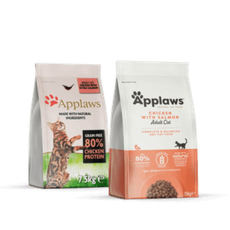 Dry food for cats chicken, salmon 7.5 kg