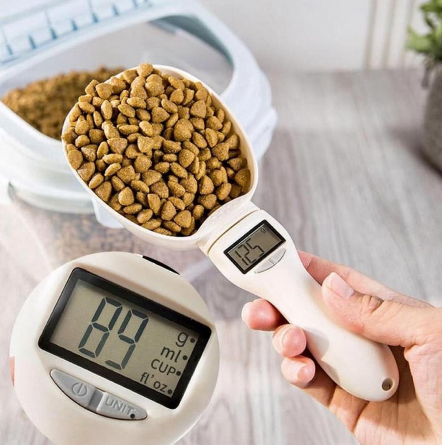 Electronic food scoop