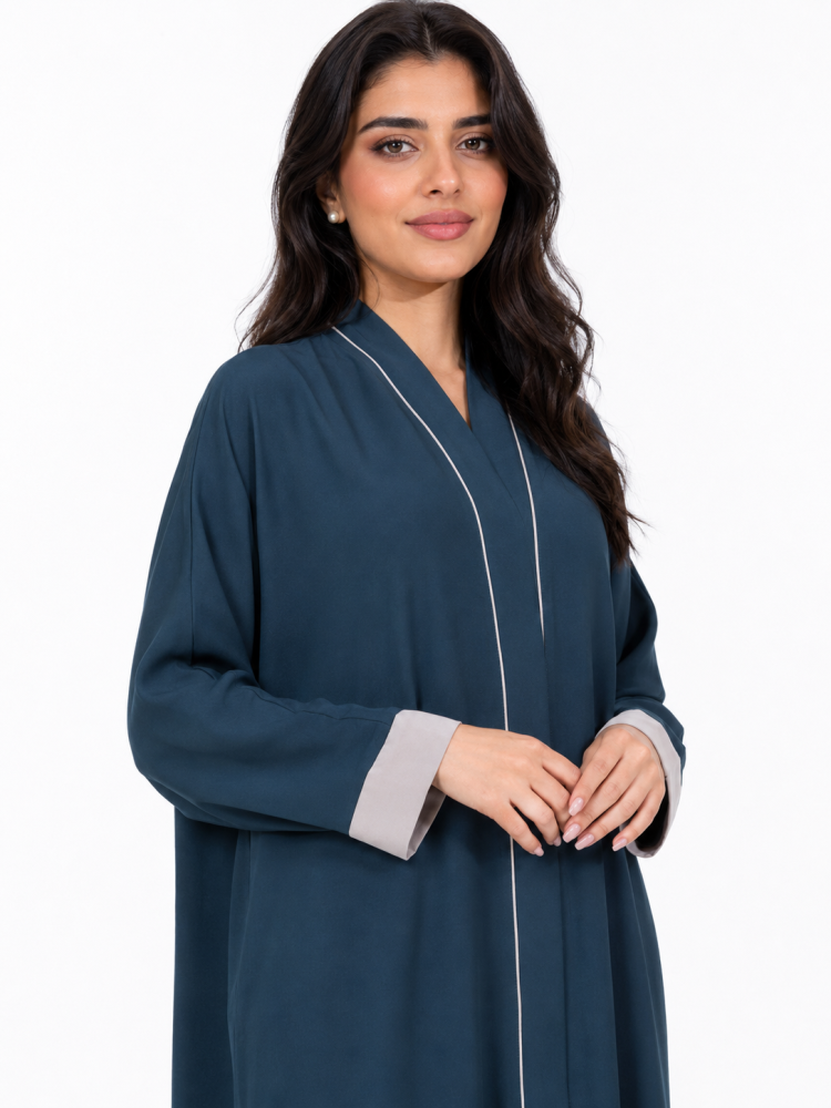 عباية زيتي ناعمة