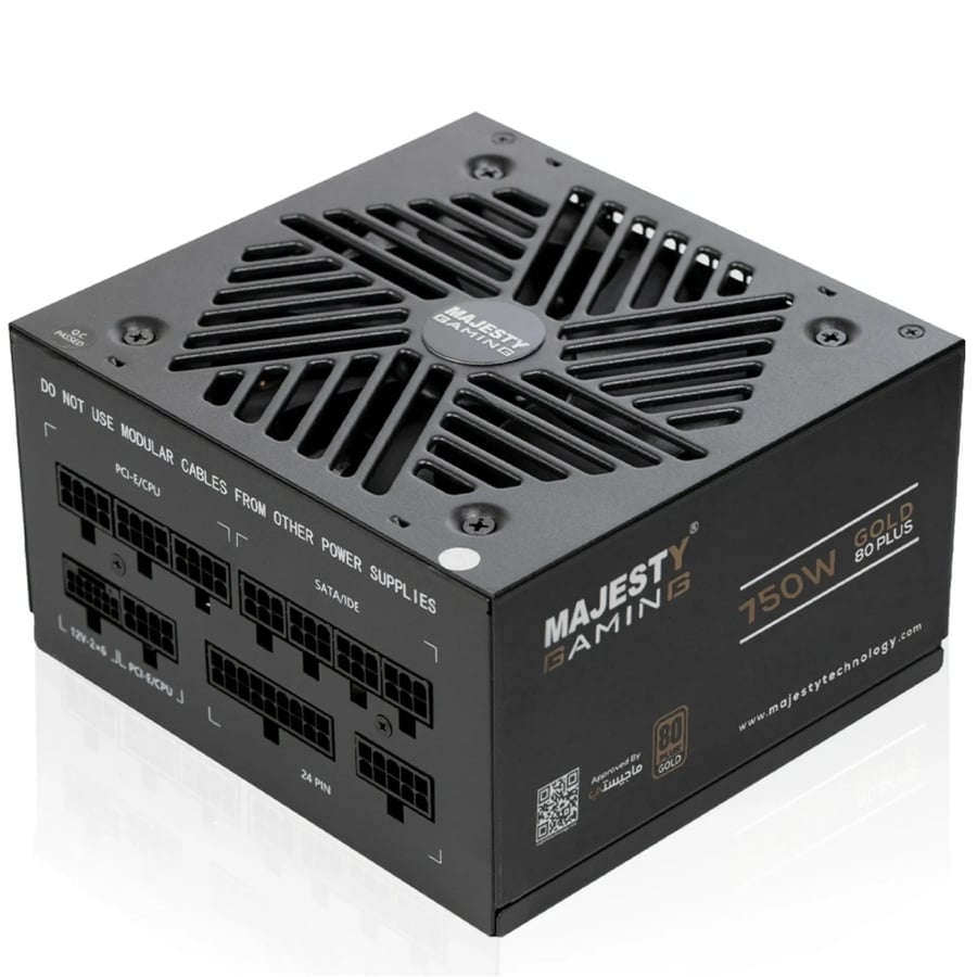 مزود طاقة بي سي قيمنق majesty 750W GOLD