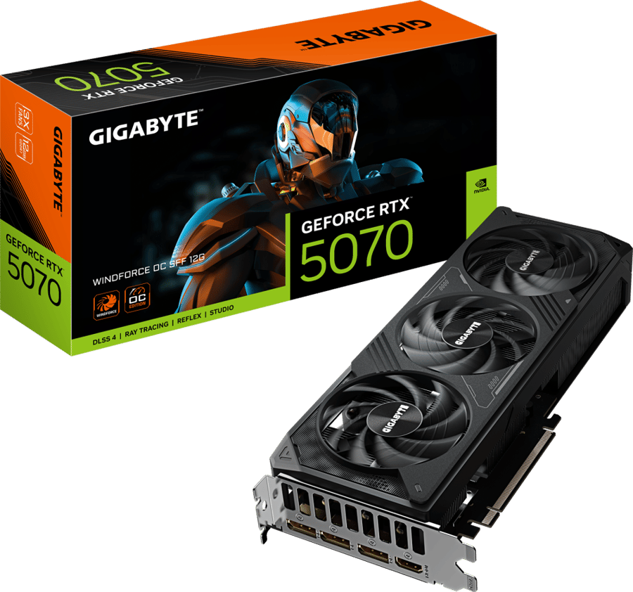 كرت شاشة  RTX 5070 WINDFORCE OC  12GB