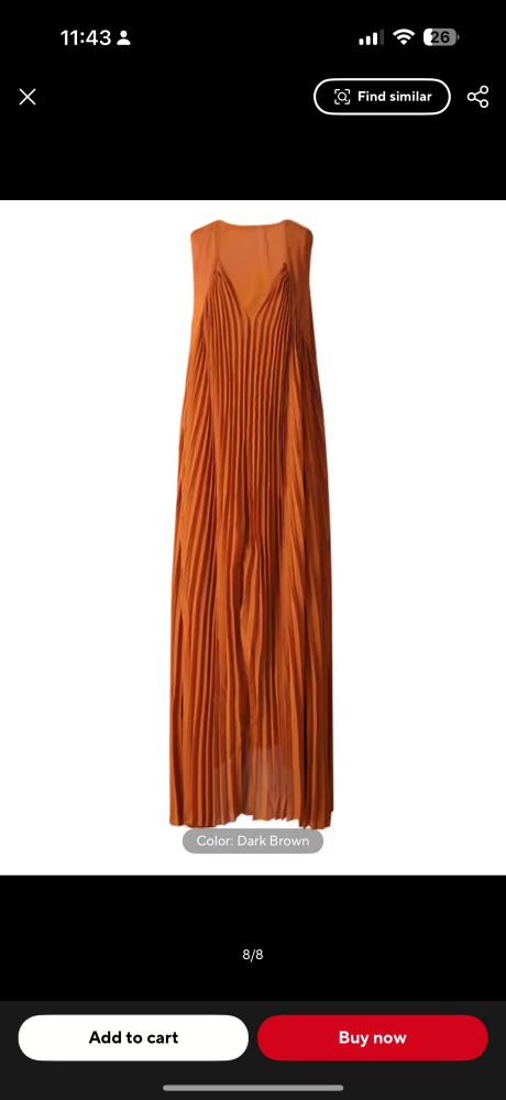 فستان نسائي (free size)