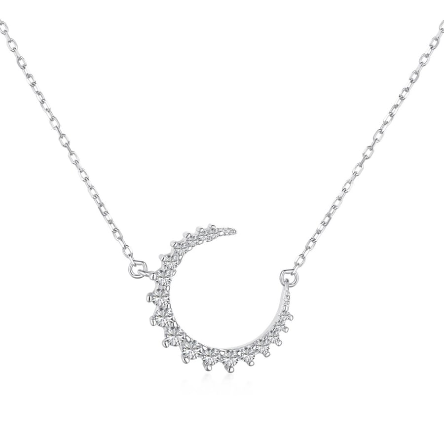 سلسلة أنيقة باللون / فضي . (N964)