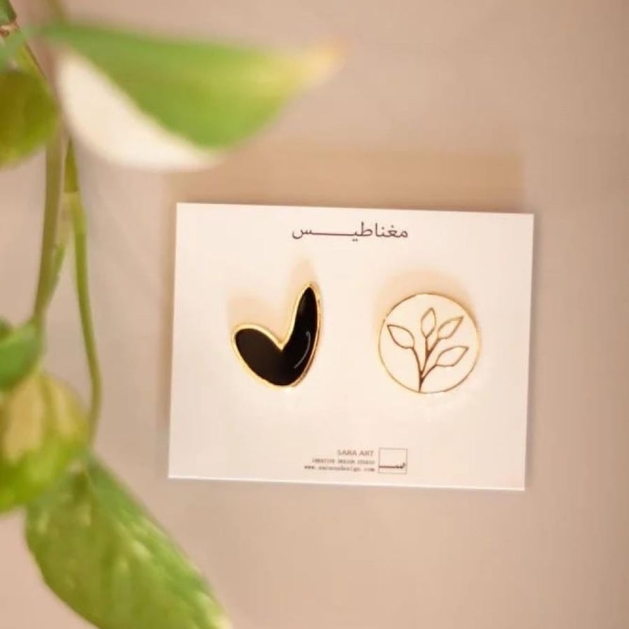 بروش مغناطيس - قطعتين