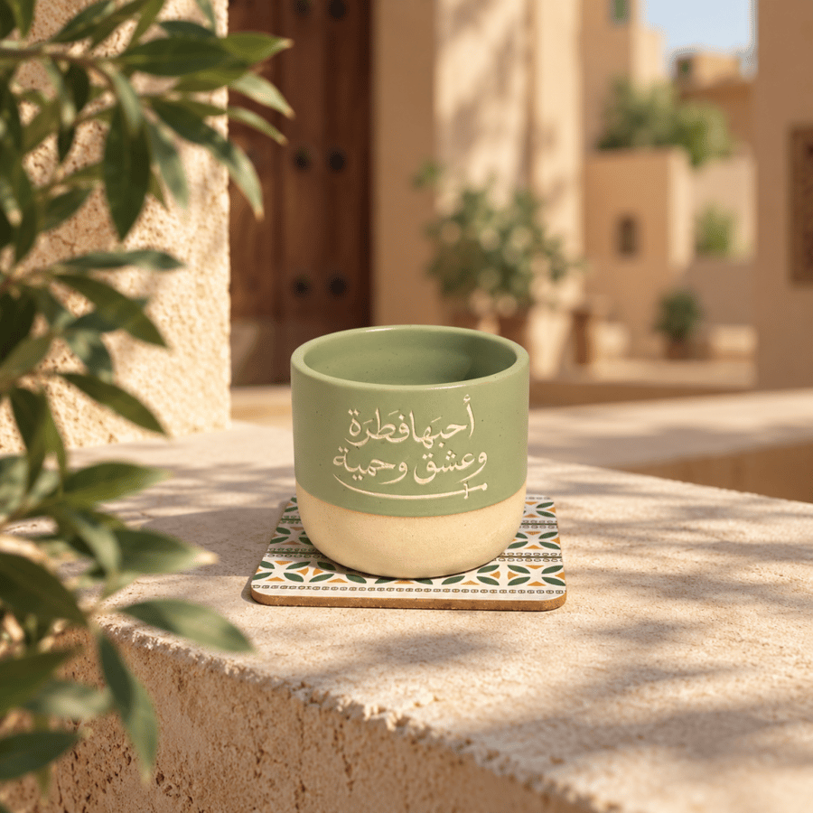 كوب أحبها فطرة وعشق وحمية